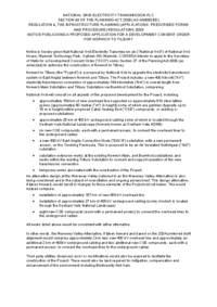Norwich to Tilbury – Section 48 Notice