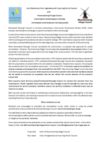 Joint Statement – IFPC & MVC